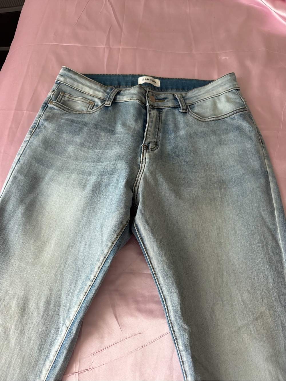 Fashion Nova Light Blue Skinny Jeans